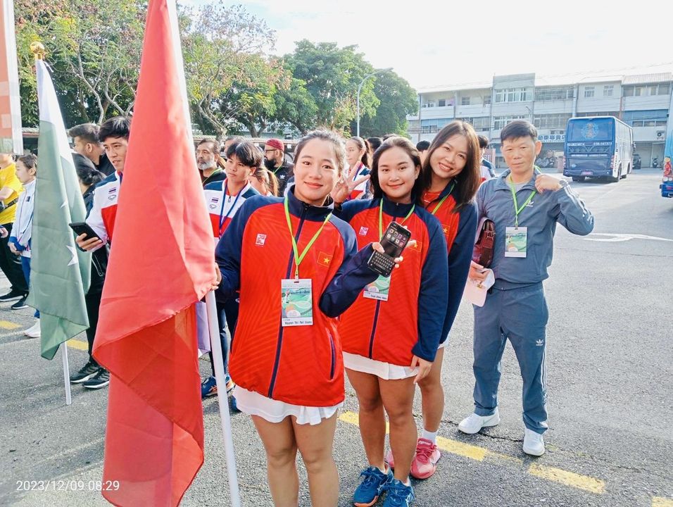 Giải Soft Tennis Fenglin tại Đài Loan từ ngày 07 – 13/12/2023.