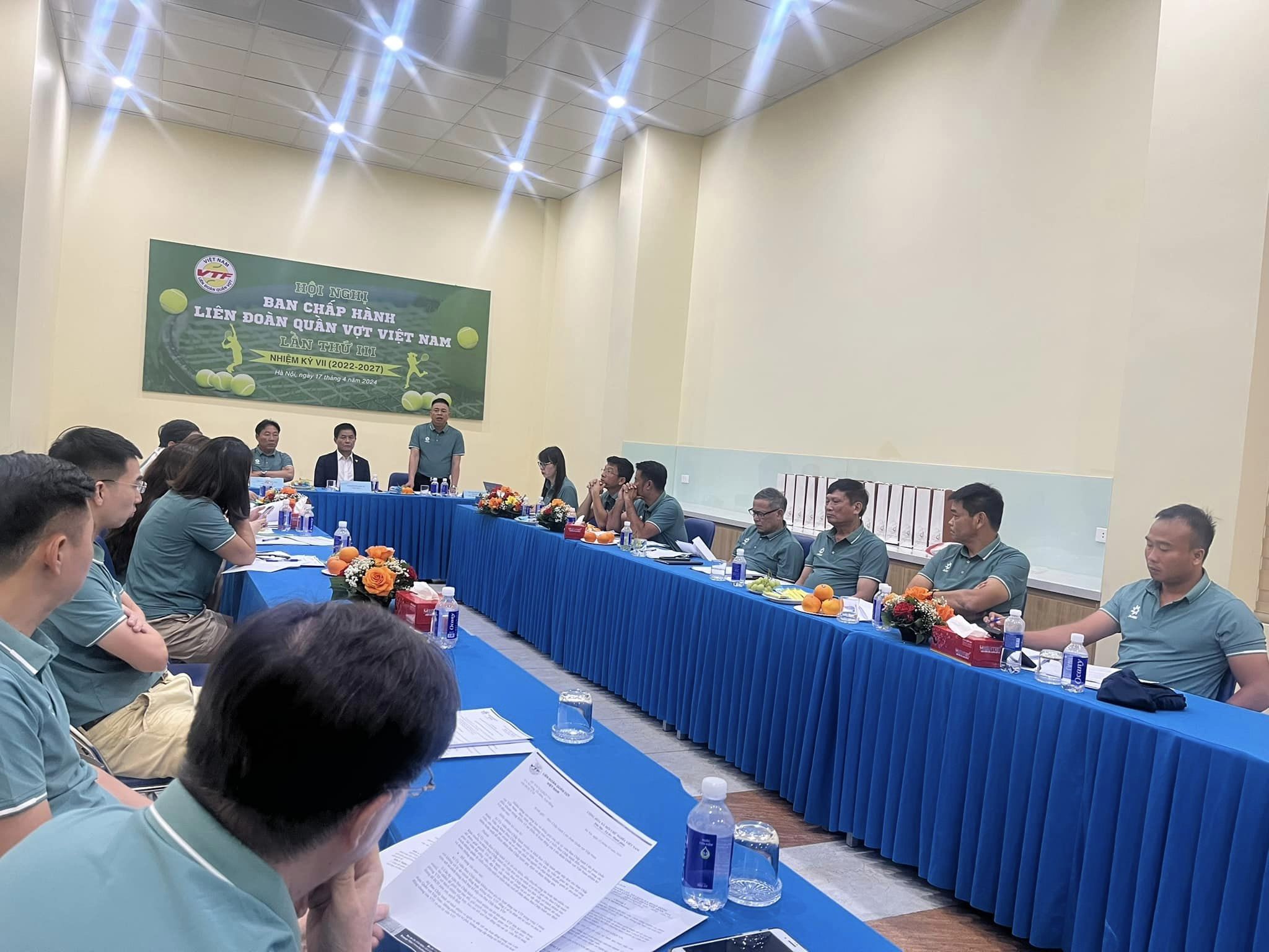 Liên Đoàn Quần Vợt Việt Nam tổ chức thành công Hội nghị Ban Chấp hành lần thứ III nhiệm kỳ VII (2022-2027)