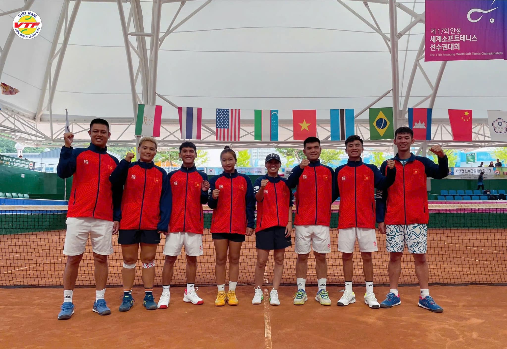 ĐT Soft Tennis VN tiếp tục thi đấu tại Giải Vô địch thế giới Soft tennis Anseong 2024 lần thứ 17
