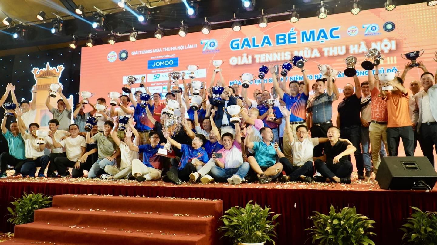 Bế Mạc Giải Tennis Mùa Thu Hà Nội lần 3 – Tri ân & Vinh danh