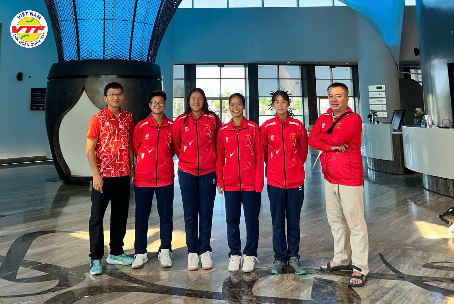 Đội tuyển nữ Việt Nam lên đường tham dự Billie Jean King Cup 2024 – Nhóm III khu vực Châu Á – Châu Đại Dương