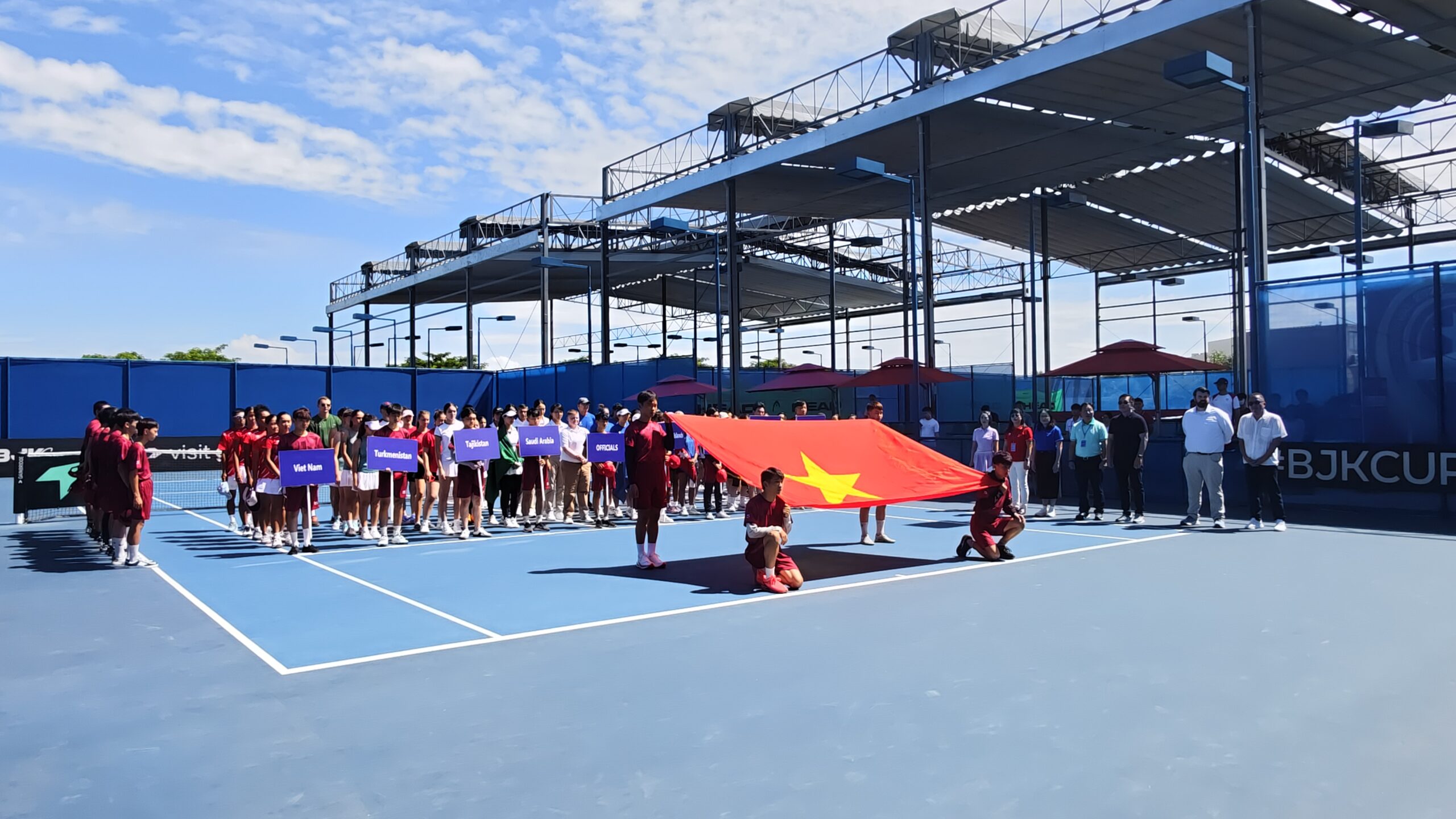 VIỆT NAM HAI NĂM LIÊN TIẾP ĐĂNG CAI GIẢI QUẦN VỢT ĐỒNG ĐỘI NỮ THẾ GIỚI BJKC NHÓM III KV CHÂU Á/CHÂU ĐẠI DƯƠNG